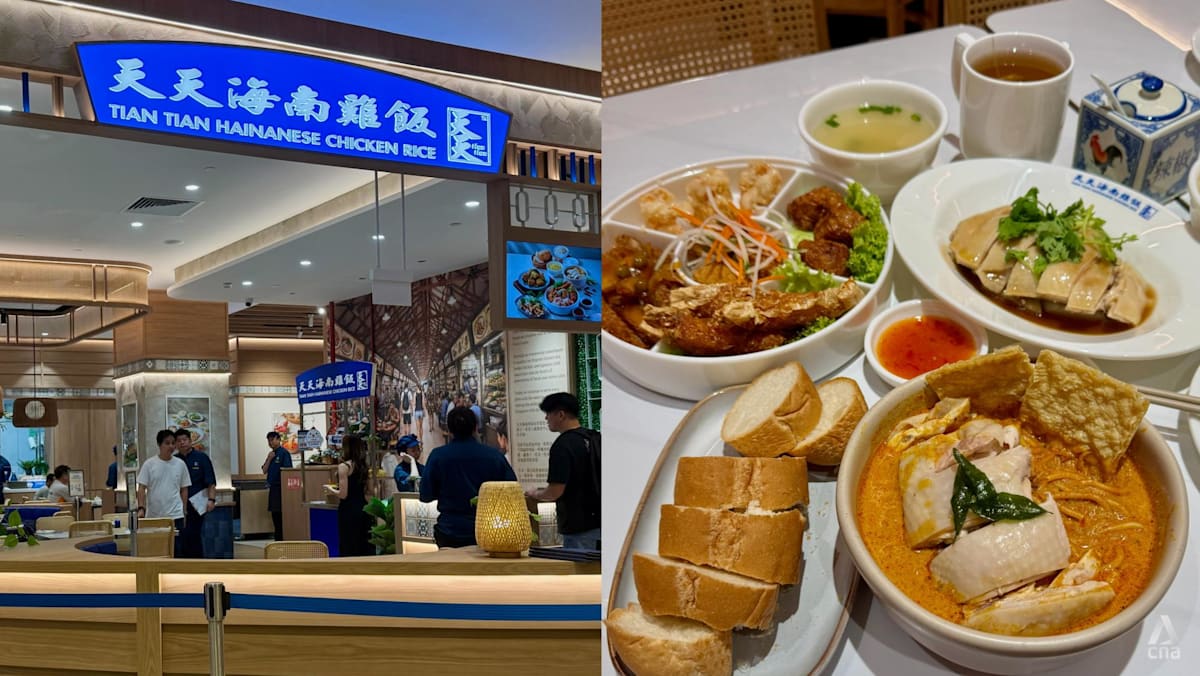 Tian Tian Chicken Rice now has a flagship eatery at Jewel Changi Airport, with new chicken curry