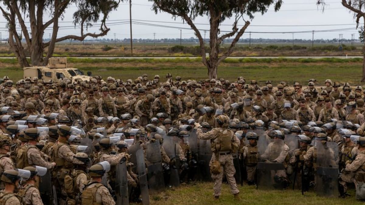 Marines prepare for Los Angeles deployment as protests spread across US