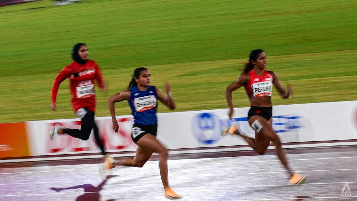 Defending champion Shanti Pereira advances to Asian Games 200m finals