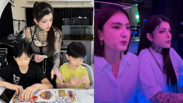 洪凌亲妹自剖叛逆人生：两度家暴离婚，当刺青师自力更生