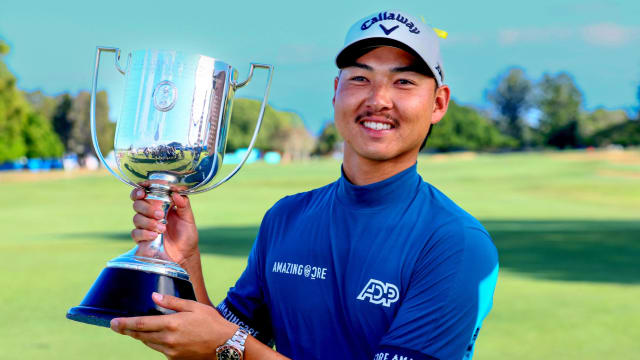 澳大利亚PGA锦标赛：澳洲李旻宇打出68杆夺冠