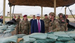 Trump tells soldiers Los Angeles protests are national security risk