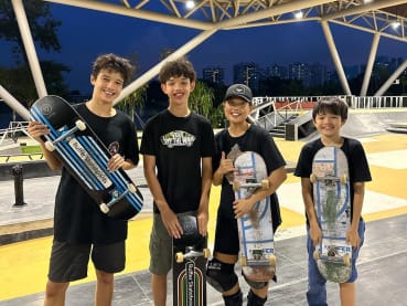 This 'daredevil' single mum learned skateboarding and Brazilian jiu-jitsu to bond with her sons