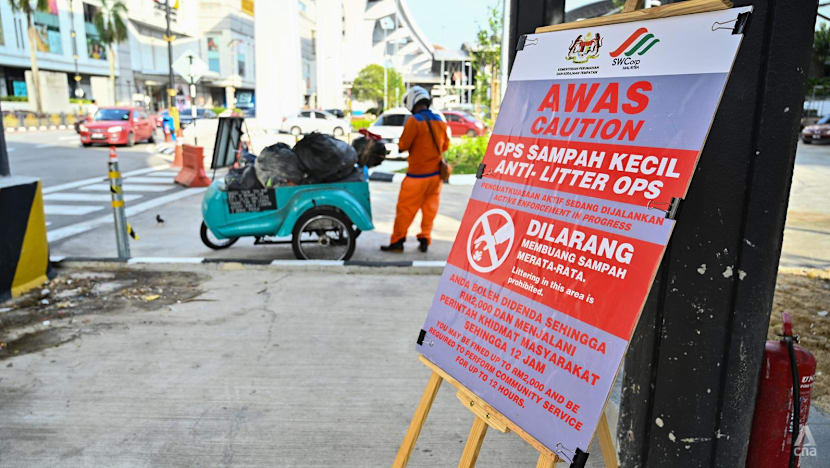 2 foreign litterbugs first to be charged under Malaysia's new law