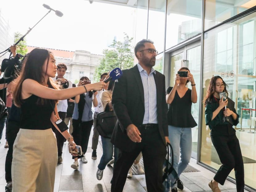 Workers' Party chief Pritam Singh at the State Courts on March 19, 2024. Workers' Party chief Pritam Singh at the State Courts on March 19, 2024.