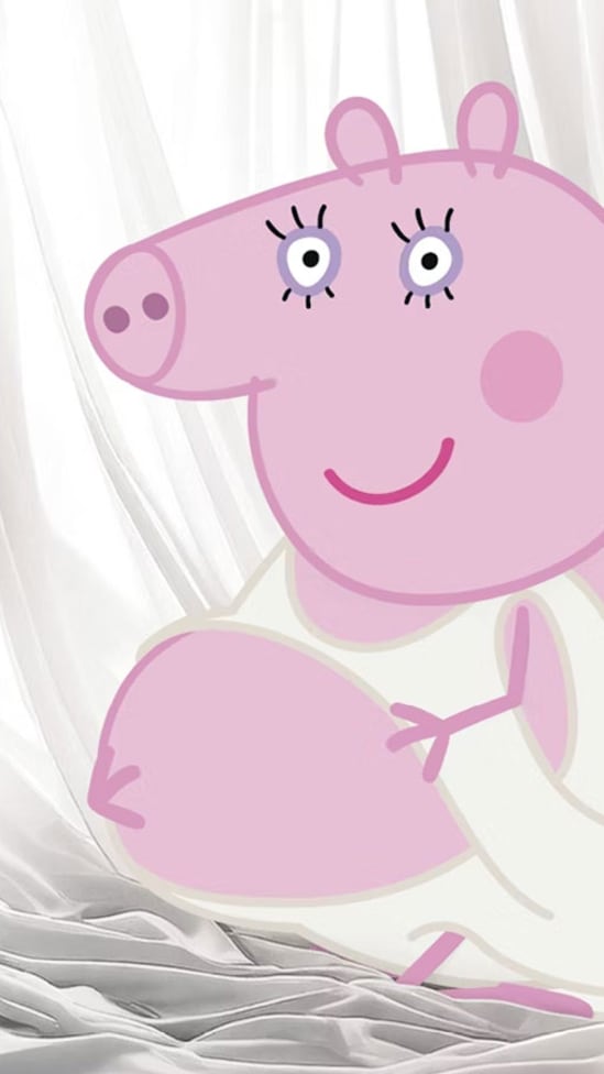 Peppa Pig家族要变一家五口啦！猪妈妈宣布第3胎性别　伦敦地标变粉红庆祝！