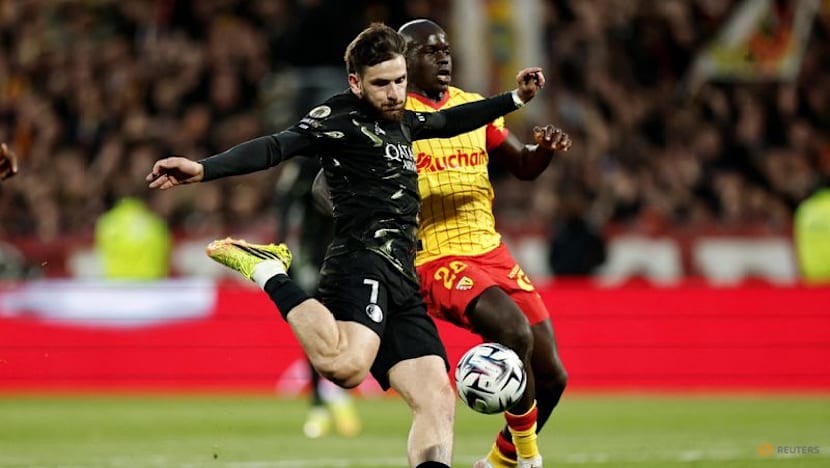 PSG crowned French champions again after win at second-placed Lens