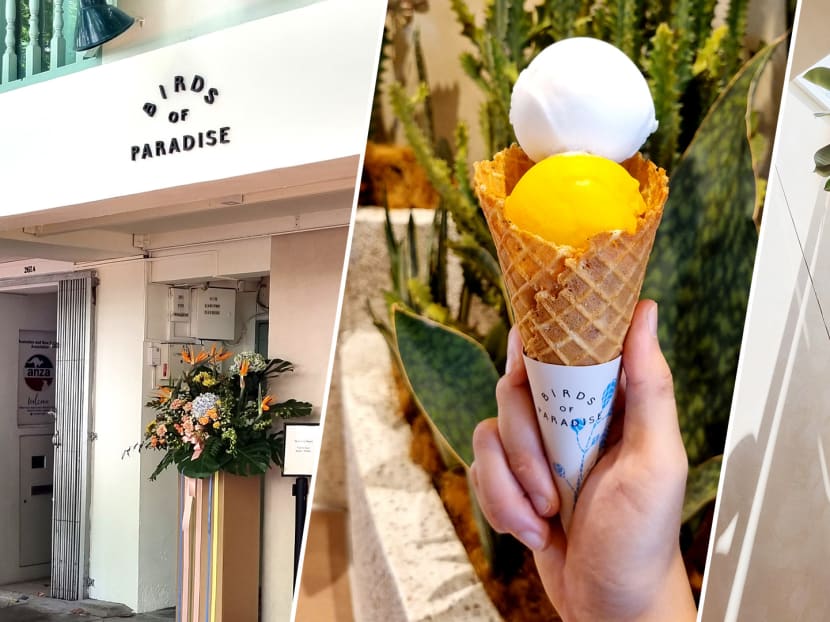 Birds Of Paradise Gelato’s New Beach Rd Outlet Looks Like A Mini Art Gallery Birds Of Paradise Gelato’s New Beach Rd Outlet Looks Like A Mini Art Gallery