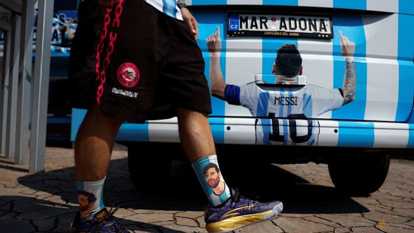"In Messi We Trust" - Argentina have super-fan in Czech countryside