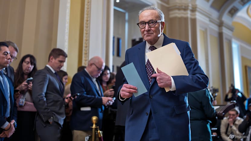 Democrats block government funding package in Senate as negotiations continue with White House to avert shutdown