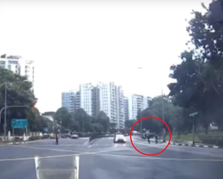 LTA looking into video which shows officer kicking errant rider off his e-scooter