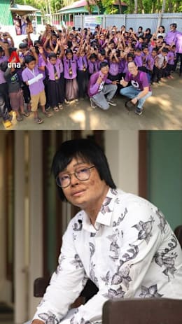 Former Singapore migrant worker who survived workplace explosion builds school in Bangladesh