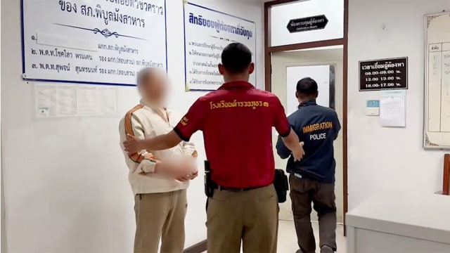 涉嫌绑架七名中国人 包括泰警在内八人被捕