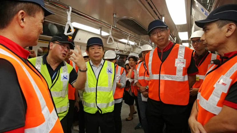 New SMRT group CEO takes train to work, pledges reliable rail services