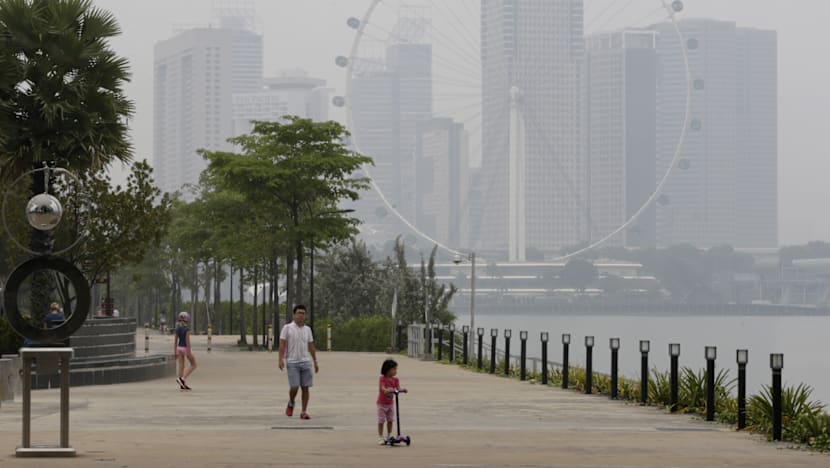 Hazy conditions, reduced visibility to persist on Monday: NEA
