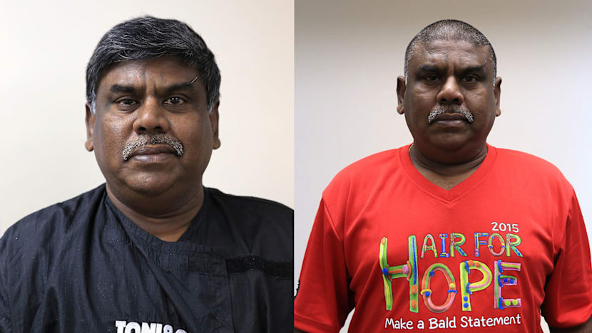 61 cabbies go bald in support for Hair for Hope