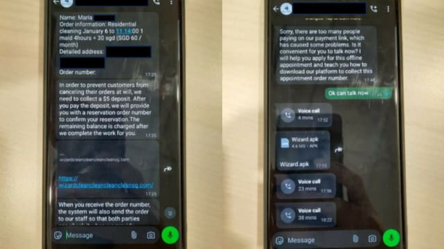 骗子用WhatsApp发钓鱼链接 至少82人损失逾62万元