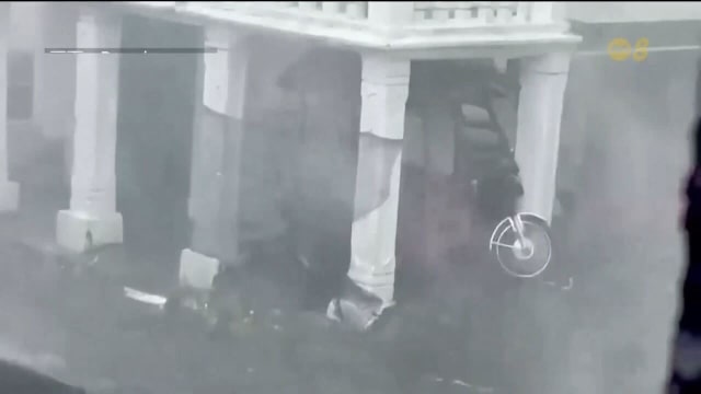台风山陀儿升级为超强台风 导致菲律宾多地停电