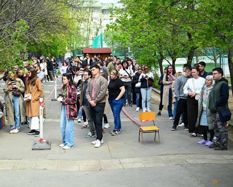 Hungarians vote in record numbers in election that could oust Orban, rattle Russia