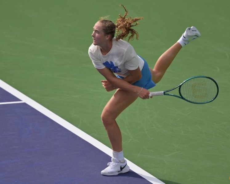 Andreeva ready for role as defending Indian Wells champion