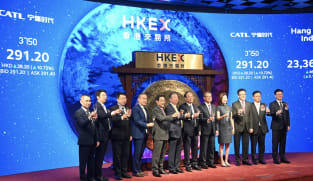 China's battery giant CATL surges 16% on Hong Kong debut in world's biggest IPO this year