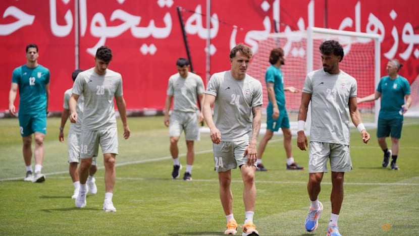 Iran players conduct first open practice at Tijuana camp