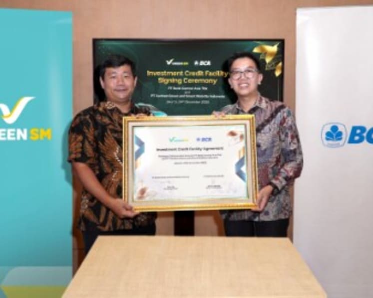 Green SM Signs IDR 600 Billion Investment Loan Agreement With BCA