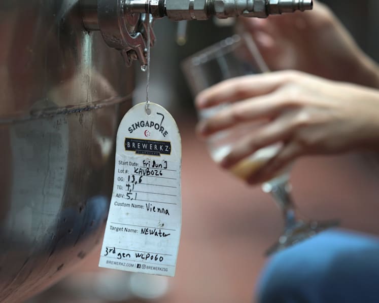 Uniquely Singapore tipple: NEWater beer to debut at Singapore International Water Week