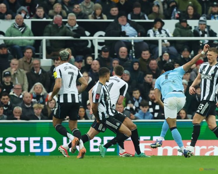 Marmoush double helps Man City to 3-1 win at Newcastle and place in FA Cup quarters