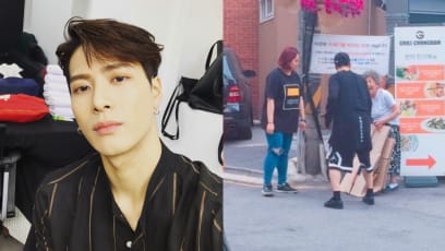 Netizen Shares Heartwarming Story Of Jackson Wang Helping Elderly Cardboard Collector On The Street