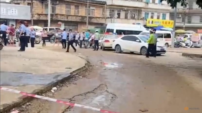Six killed in kindergarten attack in China; suspect detained Six killed in kindergarten attack in China; suspect detained