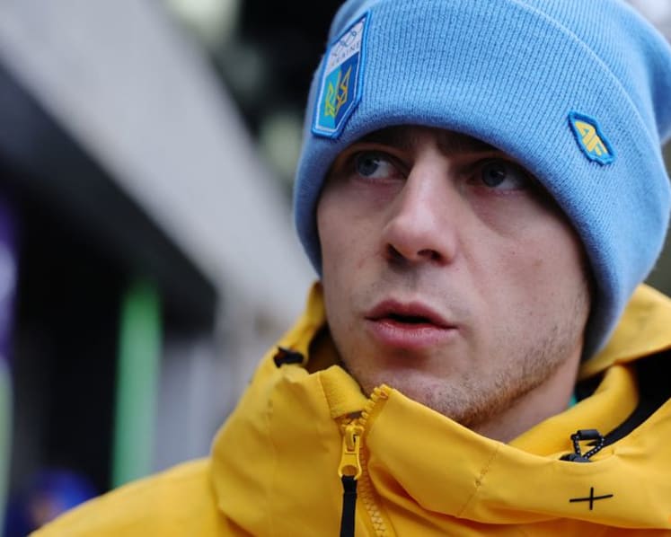 Skeleton-Ukraine's Heraskevych disqualified over helmet controversy