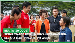 BERITA (29 Ogos) | Setiap warga perlu mainkan peranan bina negara lebih inklusif: PM Wong