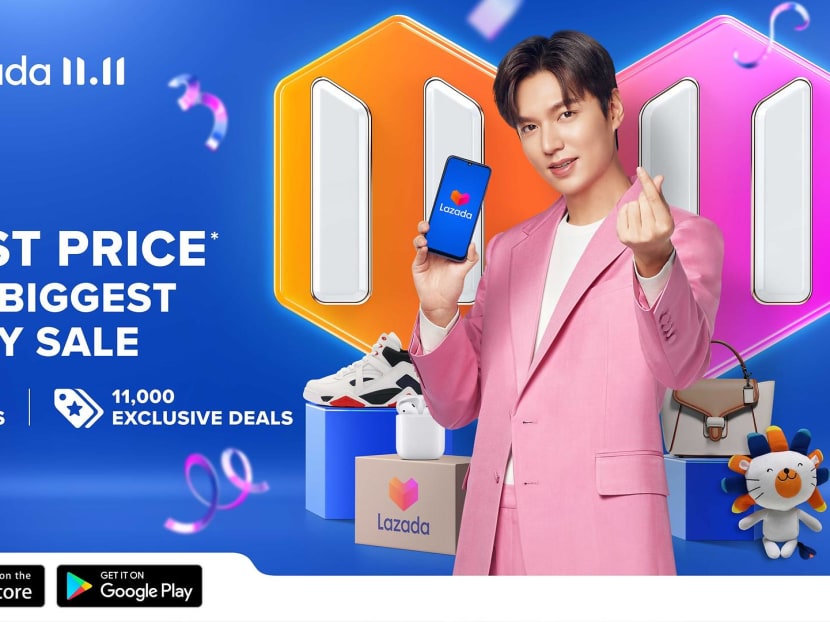 Lazada's New Ambassador Lee Min Ho Brings You Finger Hearts & Great Deals At The 11.11 Shopping Festival