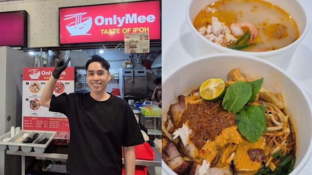 盼将家族传承美食带到本地，前空少创业卖怡保干捞咖喱面