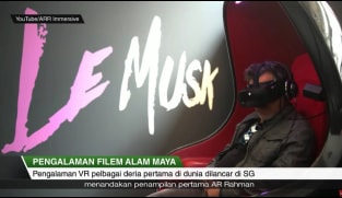 Pengalaman filem realiti maya – Pengalaman VR pelbagai deria pertama di dunia dilancarkan di SG