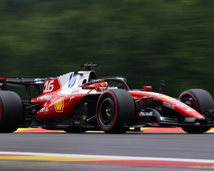 Antonelli on top in Belgian GP practice, Gasly crashes