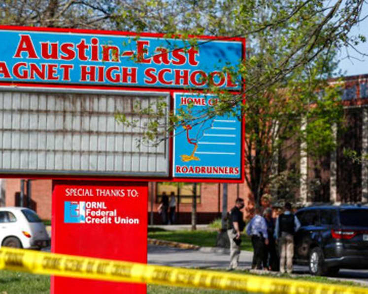 Officer wounded in Tennessee school shooting wasn't shot by student's gun     