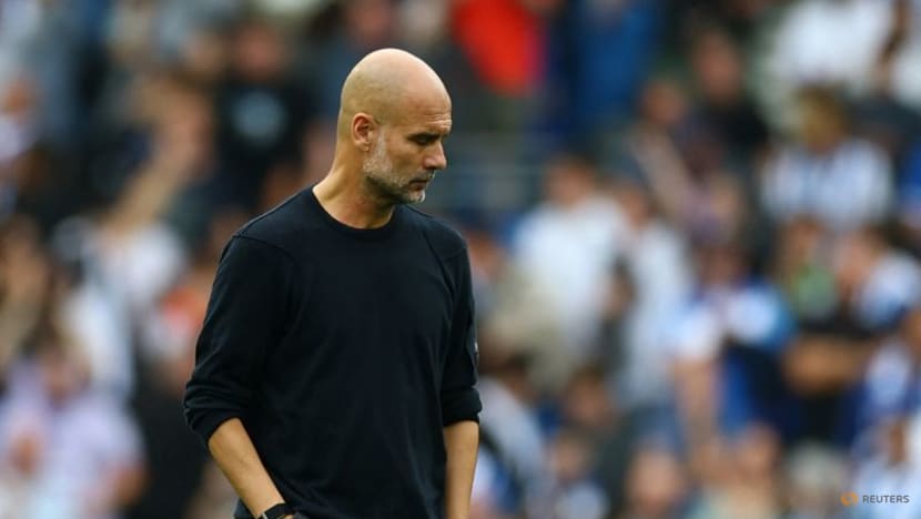 Guardiola rues momentum shift in Man City’s loss at Brighton Guardiola rues momentum shift in Man City’s loss at Brighton