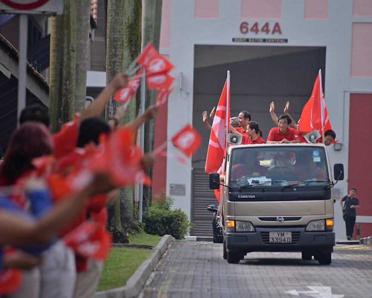 PAP and SDP begin thank-you parades