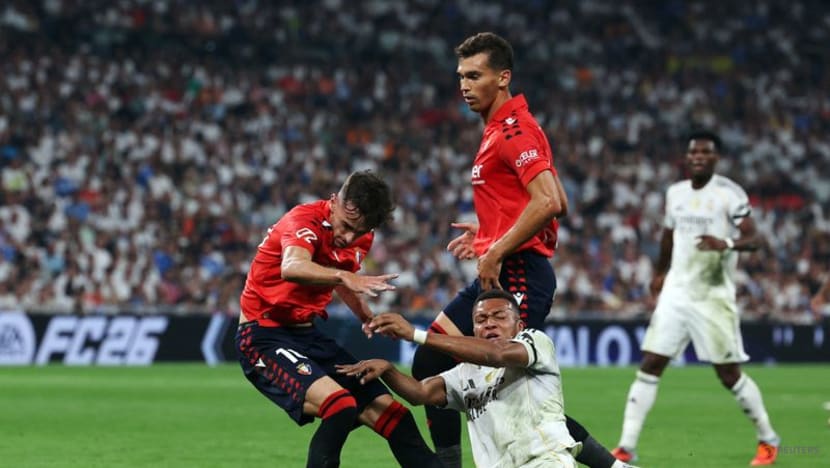 Mbappe penalty earns Real 1-0 win over stubborn Osasuna