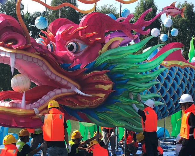 Gardens by the Bay lights up Mid-Autumn festival with mythical lantern displays