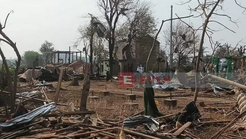 Tengah Myanmar dilanda puting beliung; 6 maut, lebih 100 cedera 