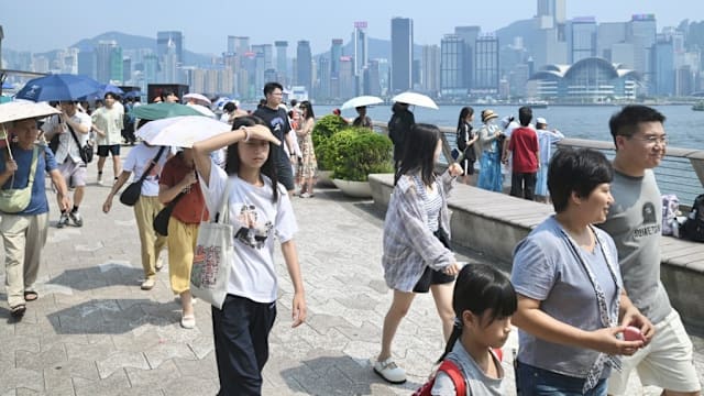 香港录得36.9摄氏度 创142年有记录以来最高气温