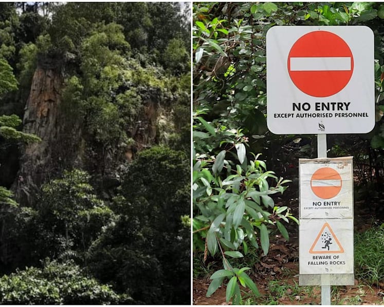 Issue of climbing at Dairy Farm Quarry at a standstill after NParks prohibits entry to rock walls