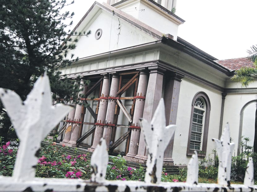Restoration of cathedral: Only about S$10m raised