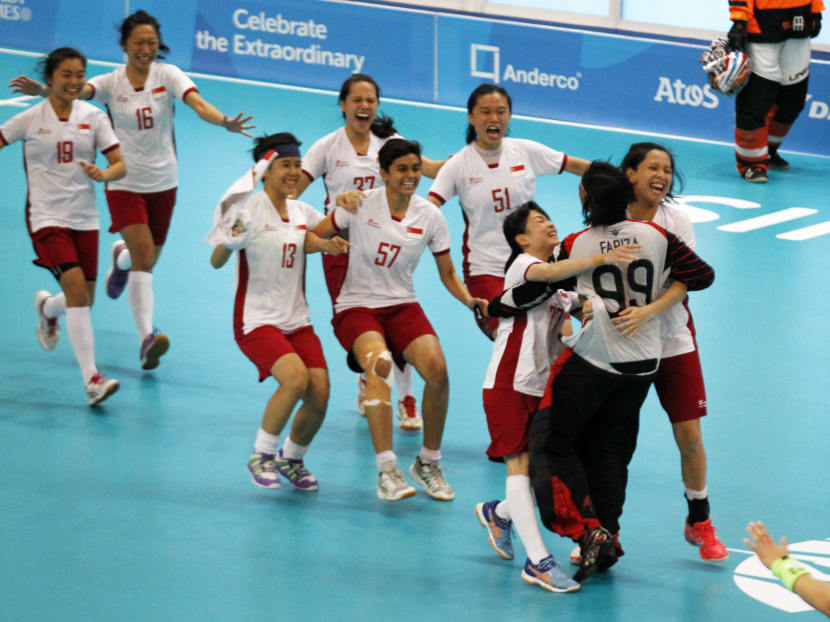 SEA Games: Two golds for Singapore floorball in Games debut