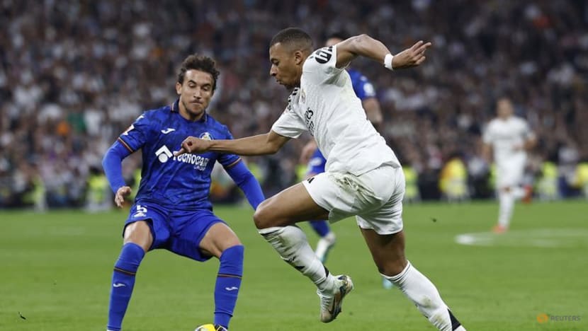 Bellingham, Mbappe on target as Real Madrid beat Getafe 2-0 to go second