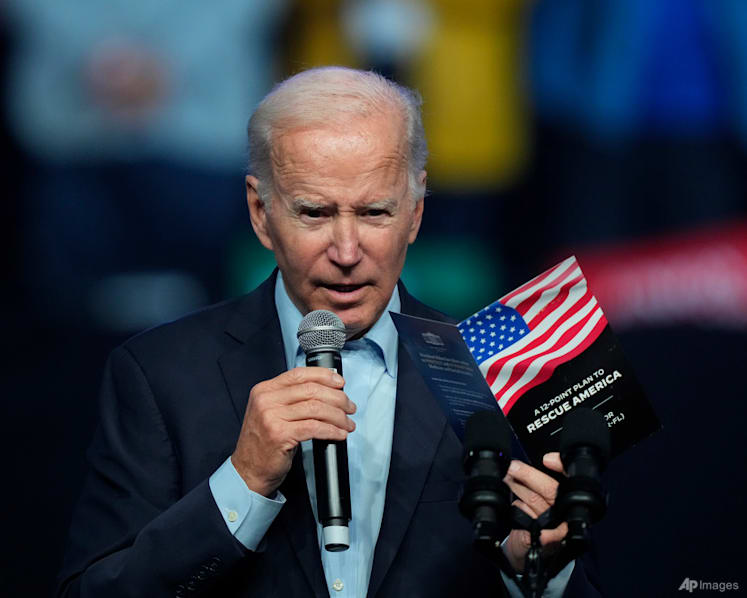 Will voters stick with Biden outlook or take US another way?