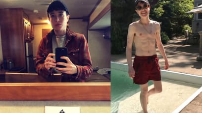 Elliot Page Shares First Shirtless Photo Since Coming Out As Transgender Man
